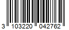 Barcode 3103220042762