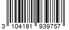 Barcode 3104181939757