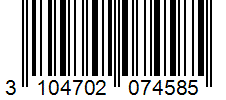Barcode 3104702074585