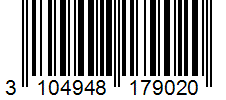 Barcode 3104948179020