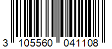 Barcode 3105560041108