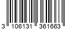 Barcode 3106131361663