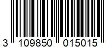 Barcode 3109850015015