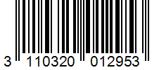 Barcode 3110320012953
