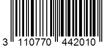Barcode 3110770442010