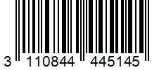 Barcode 3110844445145