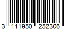 Barcode 3111950252306
