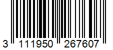 Barcode 3111950267607