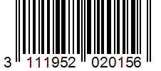 Barcode 3111952020156