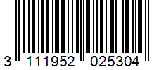 Barcode 3111952025304