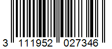Barcode 3111952027346
