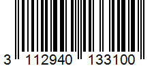 Barcode 3112940133100
