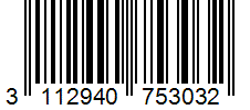 Barcode 3112940753032