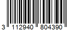 Barcode 3112940804390