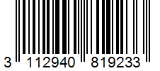 Barcode 3112940819233