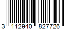 Barcode 3112940827726