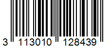 Barcode 3113010128439