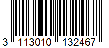 Barcode 3113010132467