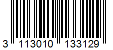 Barcode 3113010133129