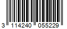 Barcode 3114240055229
