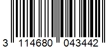 Barcode 3114680043442
