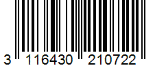 Barcode 3116430210722