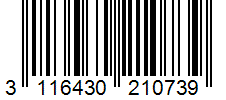 Barcode 3116430210739