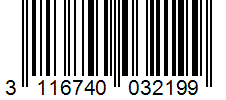 Barcode 3116740032199