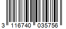 Barcode 3116740035756