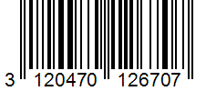 Barcode 3120470126707