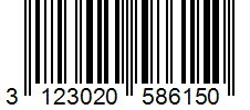 Barcode 3123020586150
