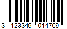 Barcode 3123349014709