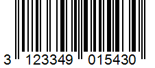 Barcode 3123349015430
