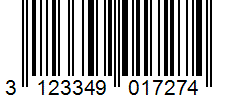 Barcode 3123349017274