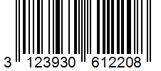 Barcode 3123930612208