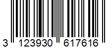 Barcode 3123930617616