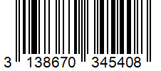 Barcode 3138670345408