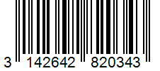 Barcode 3142642820343