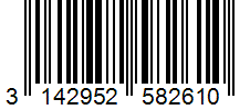 Barcode 3142952582610