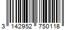 Barcode 3142952750118