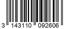 Barcode 3143110092606
