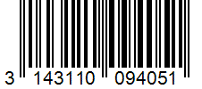 Barcode 3143110094051