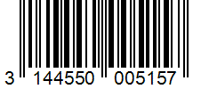 Barcode 3144550005157