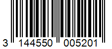 Barcode 3144550005201