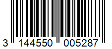 Barcode 3144550005287