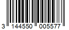 Barcode 3144550005577