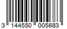 Barcode 3144550005683