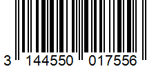 Barcode 3144550017556