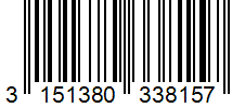 Barcode 3151380338157
