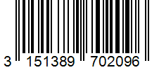 Barcode 3151389702096
